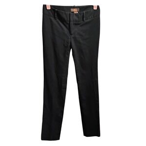 Victor Alfaro NWOT Black Skinny Pants Womens 0R Stretch Designer Trousers